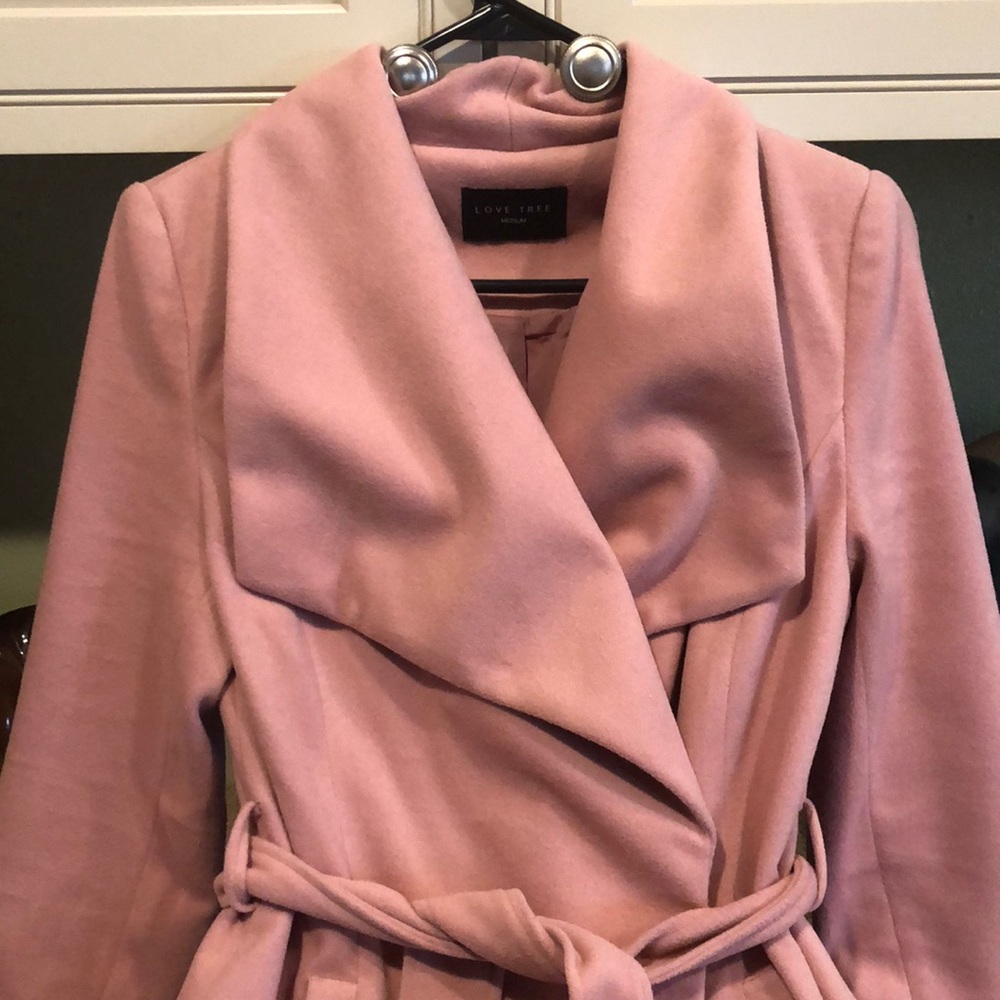 Love Tree Wrap Coat